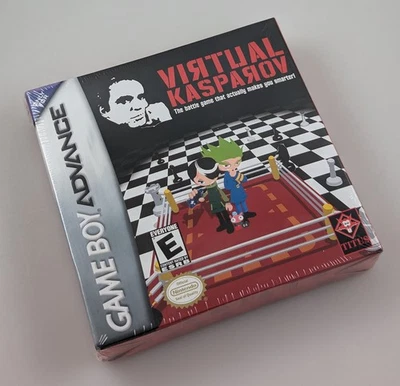 Nintendo Gameboy Advance GBA -  Virtual Kasparov Chess - New Factory Sealed NICE - Image 1 of 4