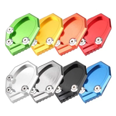 Para Kawasaki KLX250 2009 2010 2011 2012 2013 2014 Pata de cabra Pad Pie Soporte lateral Foto 1 de 4