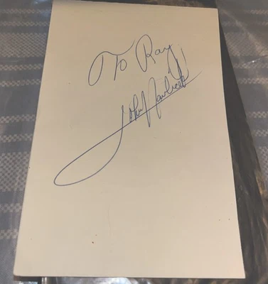 John Havlicek Basketball Great Autograph Guaranteed Authentic  - Image 1 of 3