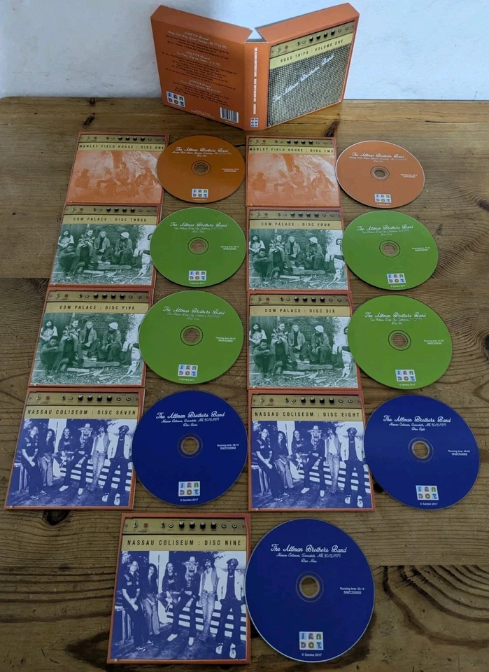 The Allman Brothers Band – Road Trips: Volume One (RARE, 9 CD Box Set 2017) - Image 1 of 4
