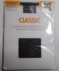 Collant Kunert Classic 20den grafite taglia intermedia 45-47 - Foto 1 di 2