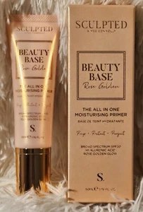 Sculpted By Amee Beauty Base Rose Golden All-in-One-Primer SPF30 50ml - Picture 1 of 1