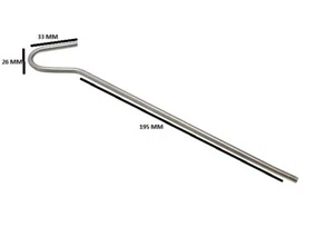 100 X Camping Tent Ground Pegs 150mm 3mm Heavy Duty BZP Rust Proof Steel | Onest - Picture 1 of 1