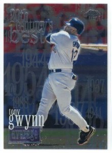 2000 Topps Chrome Tony Gwynn San Diego Padres #229
