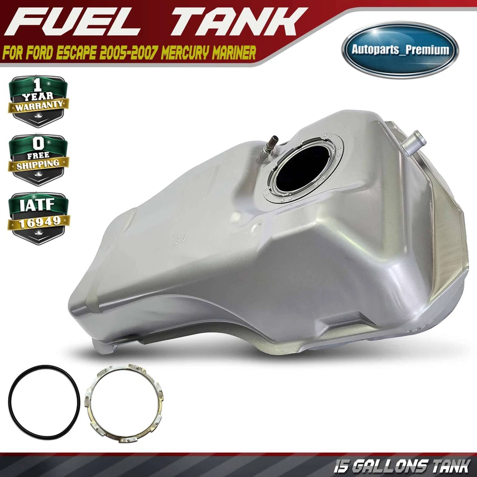 15 Gallons Fuel Tank for Ford Escape 2005-2007 Mercury Mariner 2006-2007 L4 2.3L - Image 1 of 4