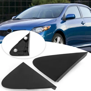 2X Side View Mirror Fender Corner Trim Cover Trim For Toyota Corolla 2008-2013 - Foto 1 di 8