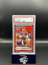 2020 Panini Optic Joe Burrow RED HYPER Rookie Card #151 PSA 9 MINT! 🔥