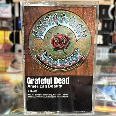 Grateful Dead American Beauty 1970 Cassette Tested Jerry Garcia Phil Lesh Rock Foto 1 de 4