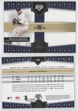 2005 Donruss Champions Black Impressions /5 Brian Lawrence #33