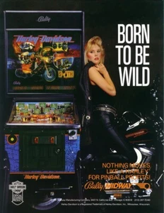 Pinball ROM SOUND SET (2 chips) Bally Harley Davidson - Picture 1 of 1