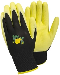 ~~ Tegera 90069 Waterproof Palm Gardening Gloves Yellow / Black ~~ - Picture 1 of 2