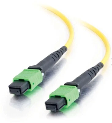 C2G 15M MTP/MTP 9/125 OS1 Singlemode LSZH Fiber Optic Cable - Image 1 of 4