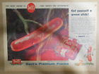 Swift and Company Ad: Swift's Premium Franks from 1950's Size: 7.5 x 10 inches