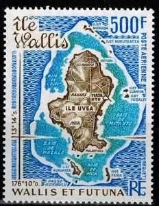Timbre Poste Aérienne PA N° 81 de Wallis et Futuna neuf ** MNH - Picture 1 of 1
