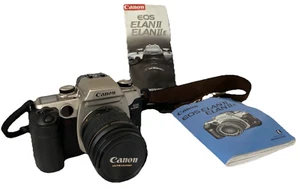 Canon EOS Elan IIe SLR Camera W 28-80mm Lens Strap & Manuals – Untested - Picture 1 of 16