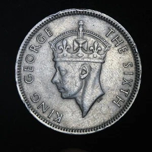 Hong Kong 1951 50 centavos KM 27,1 XF lote #6638 - Imagen 1 de 2