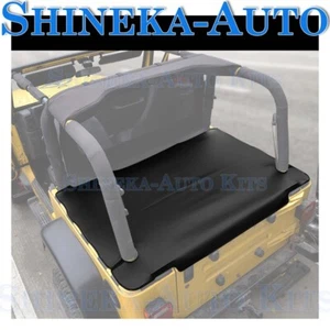 ⭕TRUNK CARGO SOFT COVER TOP BIKINI ISOLATION SHIELD FOR JEEP WRANGLER TJ 1997-06 - Picture 1 of 8