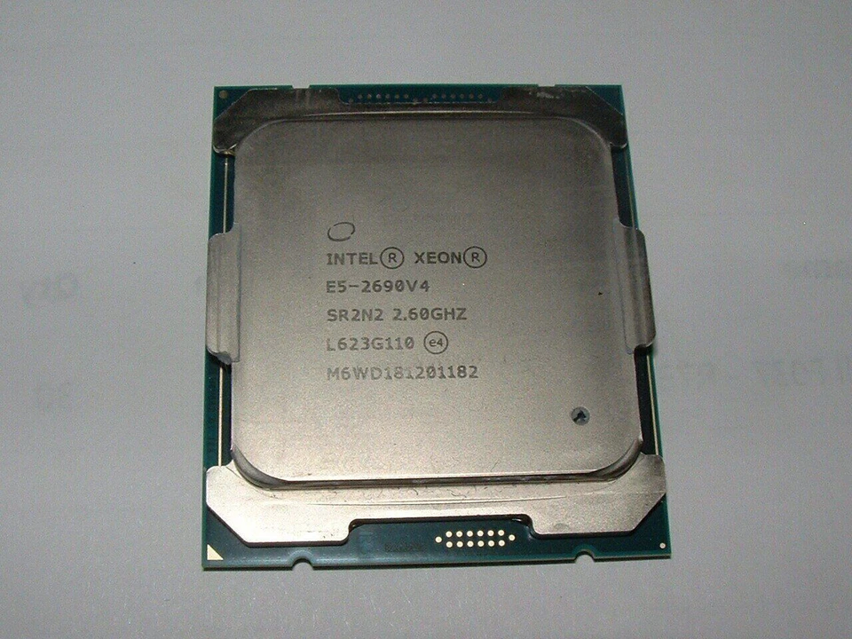 Intel Xeon E5-2690v4 2.6Ghz 14-Core 135W 35MB LGA2011-3 CPU Processor SR2N2 - Image 1 of 1