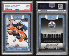 2017-18 Upper Deck Compendium Blue Connor McDavid #690 PSA 9 MINT