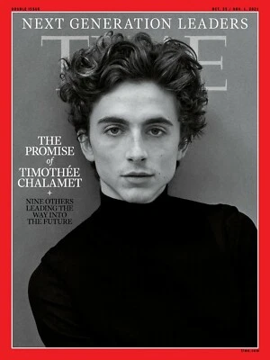 TIME Magazine 25 October 2021 Timothee Timothée Chalamet NEW - Image 1 of 2