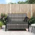 Patio Furniture Outdoor Seating With Cushions For Deck Poly Rattan Vidaxl