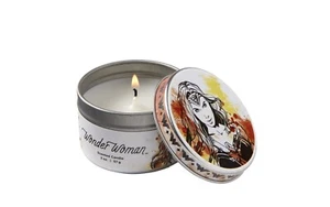 DC Comics Wonder Woman Citrus Scented Tin Candle 2 oz. Insight Editions - Picture 1 of 2