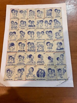 Kim Casali LOVE IS ... 1976 MEXICO CARDS / STICKER ALBUM Kim Grove - Image 1 of 4