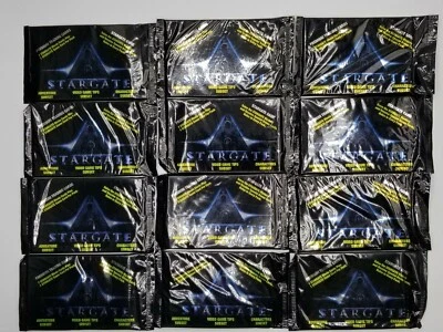 Lote de 12 paquetes de tarjetas coleccionables de películas Stargate de colección - 1994 - Collect-a-card Foto 1 de 4