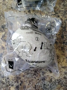 McDonald's Happy Meal Toys Jurassic World Camp Cretaceous #8 Triceratops, New - Picture 1 of 1