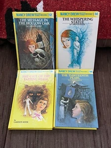 1990s Nancy Drew Mystery Series Books Carolyn Keene Lot of 4 Hardback - Picture 1 of 7
