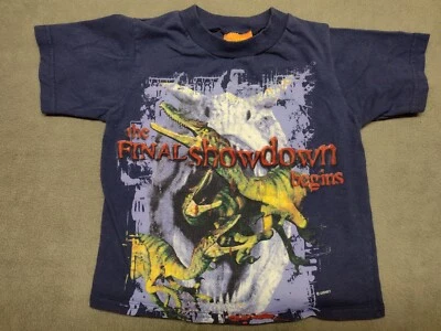 Walt Disney Movie T Shirt Dinosaur The Final Countdown Begins Kids Size 6 - Image 1 of 4