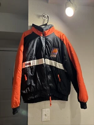 PHOENIX SUNS VINTAGE NBA INSULATED JACKET XL LOGO SEVEN SPORTSWEAR COMPANY - Image 1 of 4