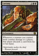 4x Larceny ~ Lightly Played 8th Edition Eighth MTG Magic x4 4 UltimateMTG Playse