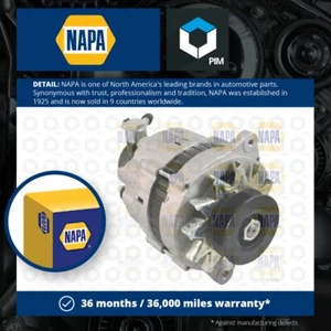 Alternator fits ISUZU TROOPER Mk2 3.1D 92 to 98 4JG2T NAPA 8970626410 8970746120 - Picture 1 of 2