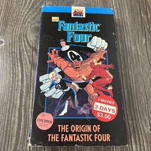 Marvel Comics - The Origin of the Fantastic Four - Fox Kids Video (VHS) - Picture 1 of 9