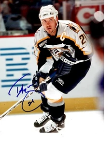 NASHVILLE PREDATORS TOM FITZGERALD SIGNED 8X10 - Picture 1 of 1