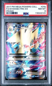 M Manectric EX 024a - Pokemon XY Phantom Forces Mega Powers Coll. - PSA 8 ⚡️⚡️⚡️ - Imagen 1 de 2