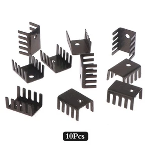 10pcs TO-220 Aluminum Profile 7805 Heatsink 781 Radiator Heat Sink 19*15*10MM _j - Bild 1 von 12