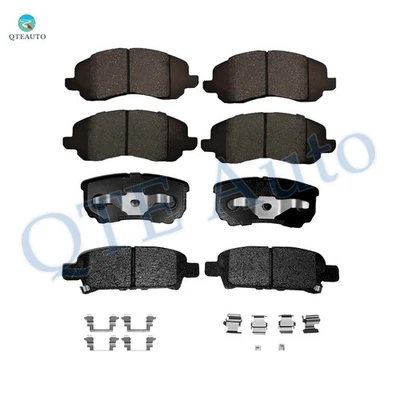 Juego de 8 pastillas de freno delanteras-traseras cerámicas para Chrysler 200 2011 2012 Foto 1 de 4