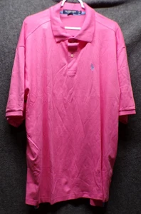 U.S. Polo Assn. Luxury Feel Big & Tall Polo Shirt Color Pink Size 2XL - Picture 1 of 5