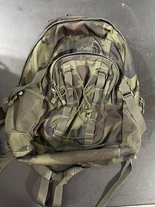 The North Face Jester Green Camo Optimus Backpack Padded - Picture 1 of 8
