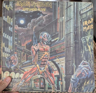 Iron Maiden - Somewhere In Time - Zimbabwe ! Rare EMI – EMCJ(D) 2405971 VG+ - Image 1 of 4
