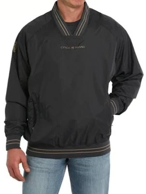 Camisa pulóver Cinch gris carbón viento para hombre MWJ1919001 Foto 1 de 3