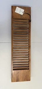 Slatted Wood Bathtub Tray - Hearth & Hand™ with Magnolia: Freestanding Bath Cadd - Picture 1 of 3