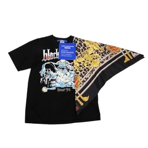 JUNYA WATANABE MAN Silk Scarf Docking Band T-shirt Size M(K-162105) - Picture 1 of 12