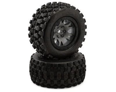 Pro-Line Badlands MX43 Pro-Loc Pre-Mounted All Terrain Tires for Traxxas X-Maxx - Image 1 of 4