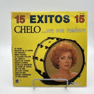 Chelo-15 Exitos Oro Con Tambora Latin Musart EM2034 1987 NM/VG LP Vinyl Schallplatte - Bild 1 von 14