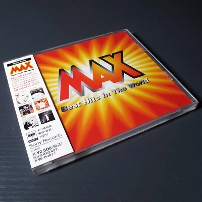 Max Best Hits In The World JAPAN CD W/OBI Mariah Carey/Sade/Michael Jacks #109-2 - Image 1 of 4