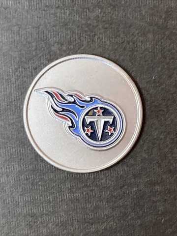 Tennessee Titans NFL Football Golf Design Ball Marker Mark Cover