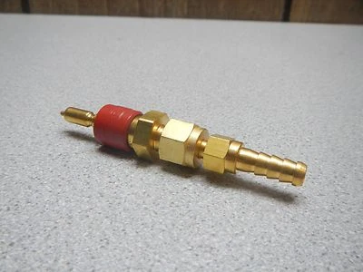 NUEVO medio acoplamiento de desconexión rápida Swagelok B-QC4-D-4HC, 4730-01-380-6025 Foto 1 de 4